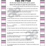 Printable Baby Girl Shower Activity: Pass The Prize   Instant   Pass The Prize Baby Shower Game Free Printable