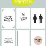 Printable Bathroom Signs | Being Mrs Mcintosh   Free Funny Bathroom Printables