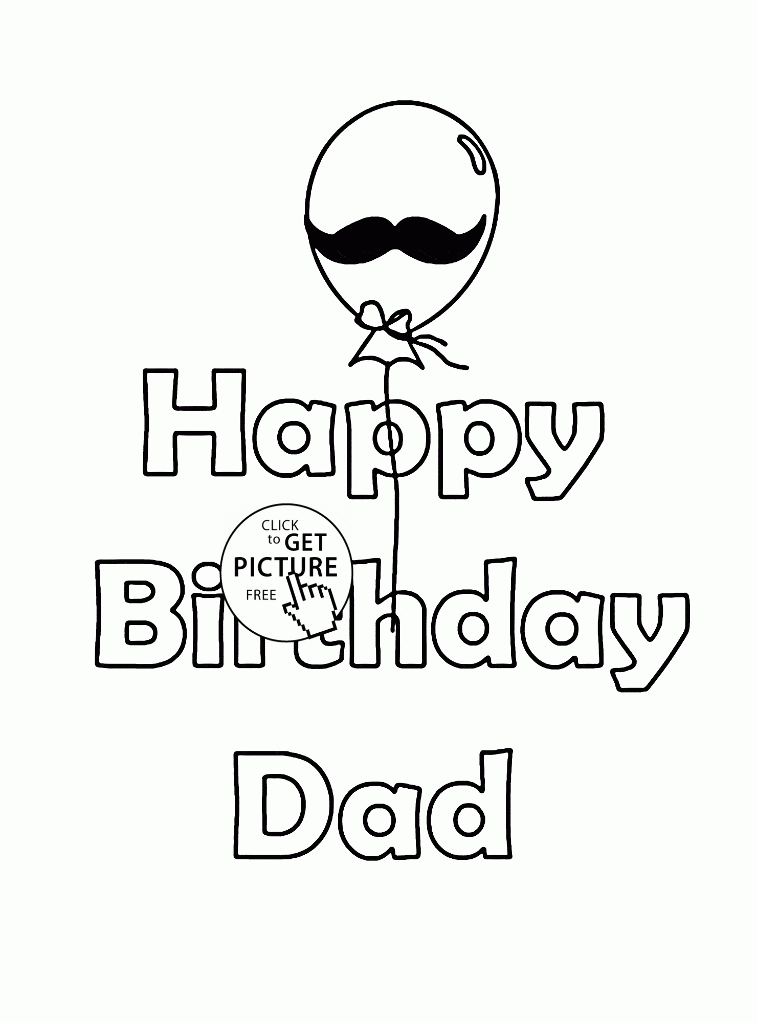 Printable Birthday Cards For Dad Free From I You Can Use As An - Free Printable Birthday Cards For Dad