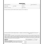 Printable Blank Bid Proposal Forms | Construction Proposal Bid Form   Free Printable Proposal Forms