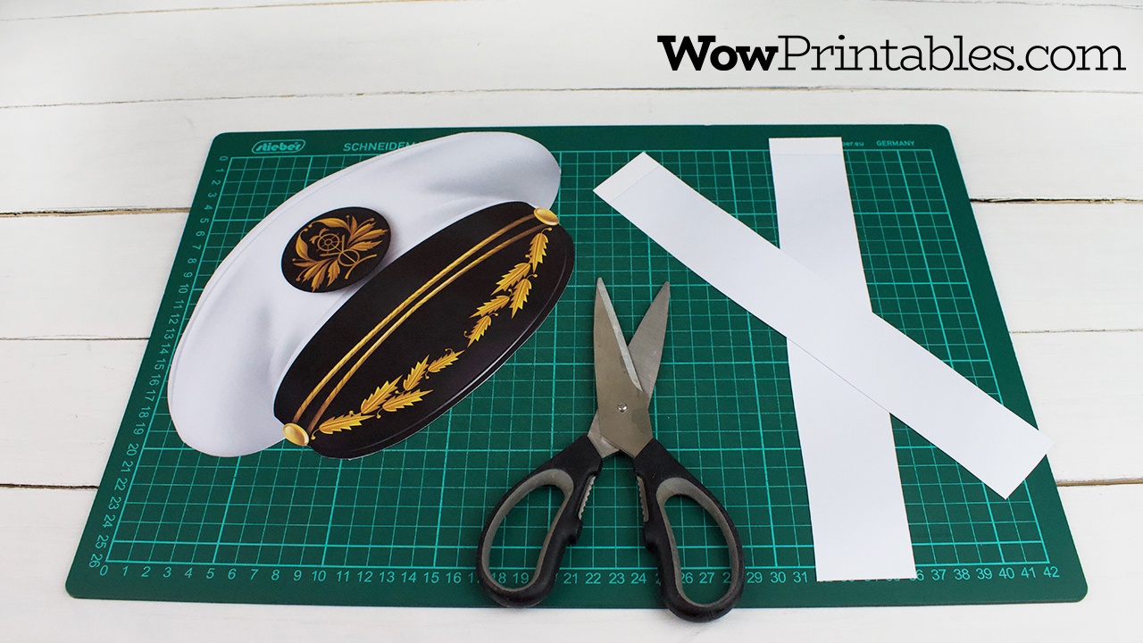 Free Printable Pilot Hat Template Free Printable