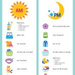 Printable Daily Routine Chart   Kid To Kid   Free Printable Morning Routine Charts With Pictures