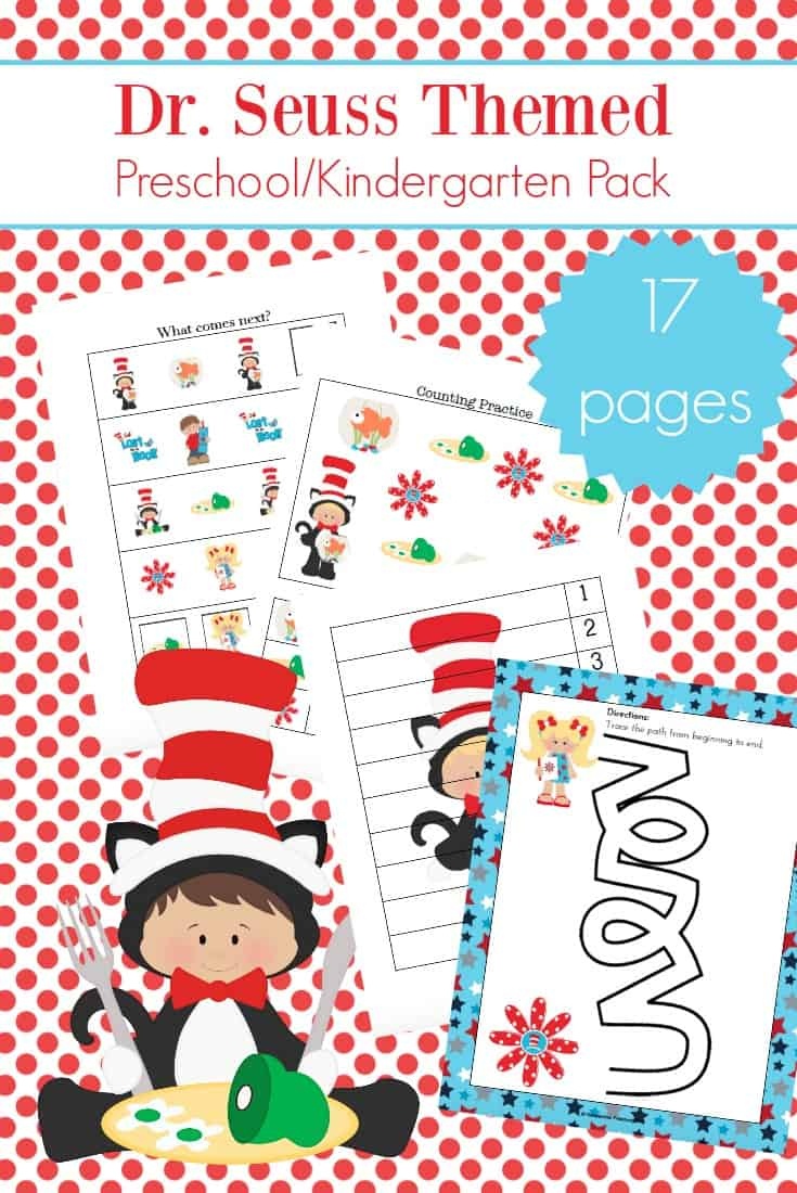 Printable Dr Seuss Activities For Kindergarten And Preschool - Dr Seuss Free Printables