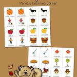 Printable Fall Match Game | Fall Crafts And Activities For Kids   Free October Preschool Printables