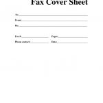 Printable Fax Cover Sheet Template Futuristic Vision Professional   Free Printable Fax Cover Sheet