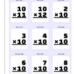 Printable Flash Cards   Free Printable Multiplication Flash Cards