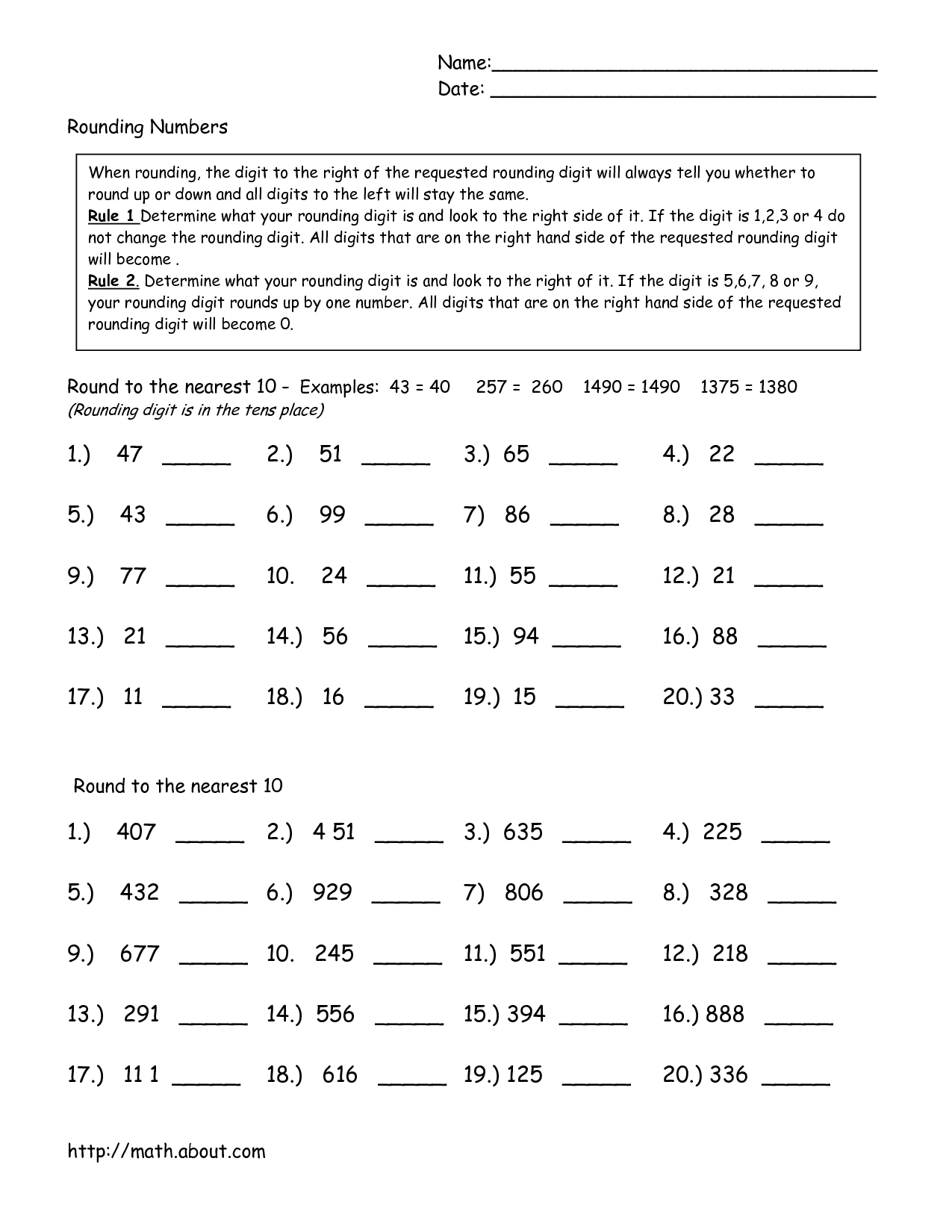 ged math practice test