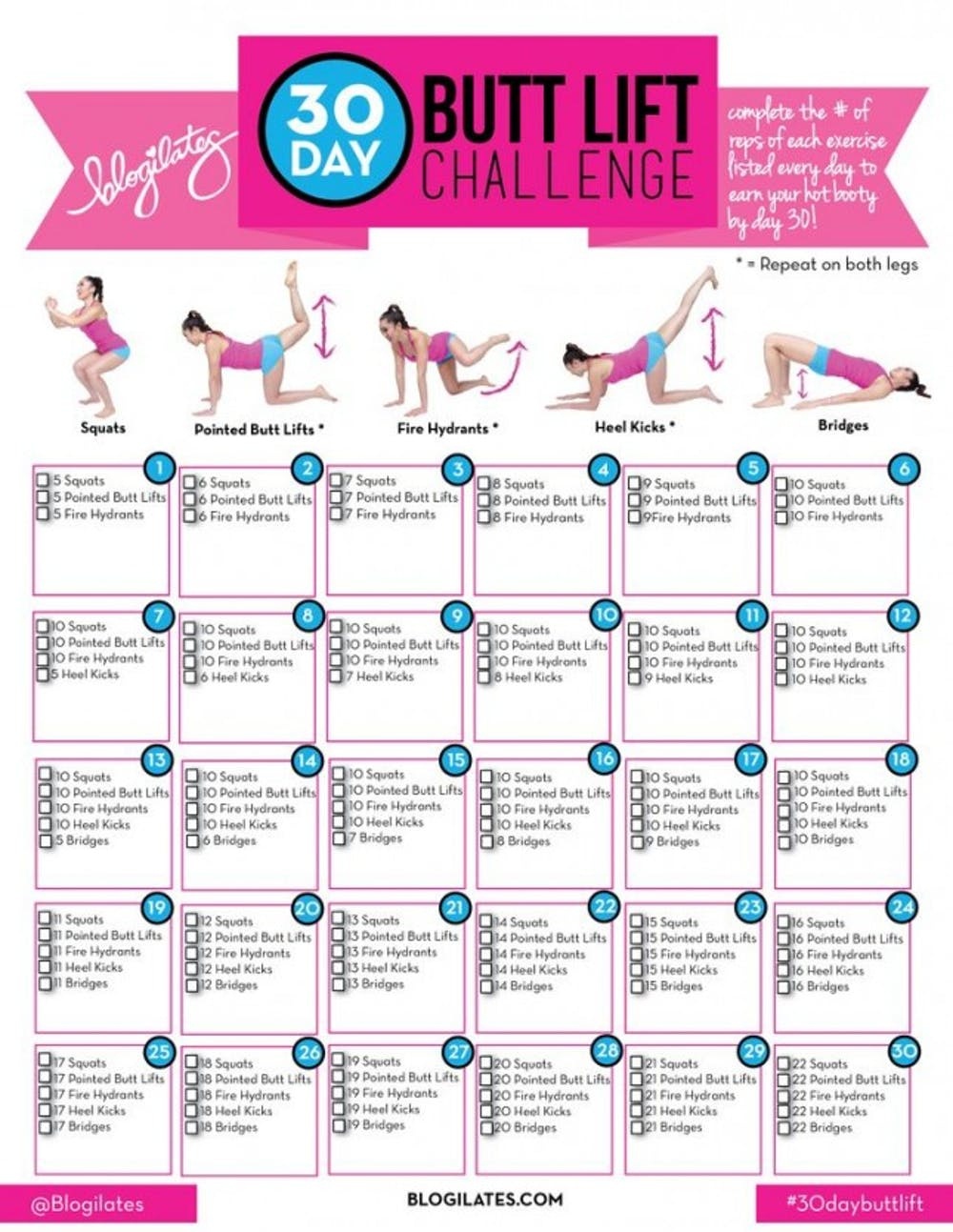 Printable Gym Workouts | Room Surf - Free Printable Gym Workout Routines