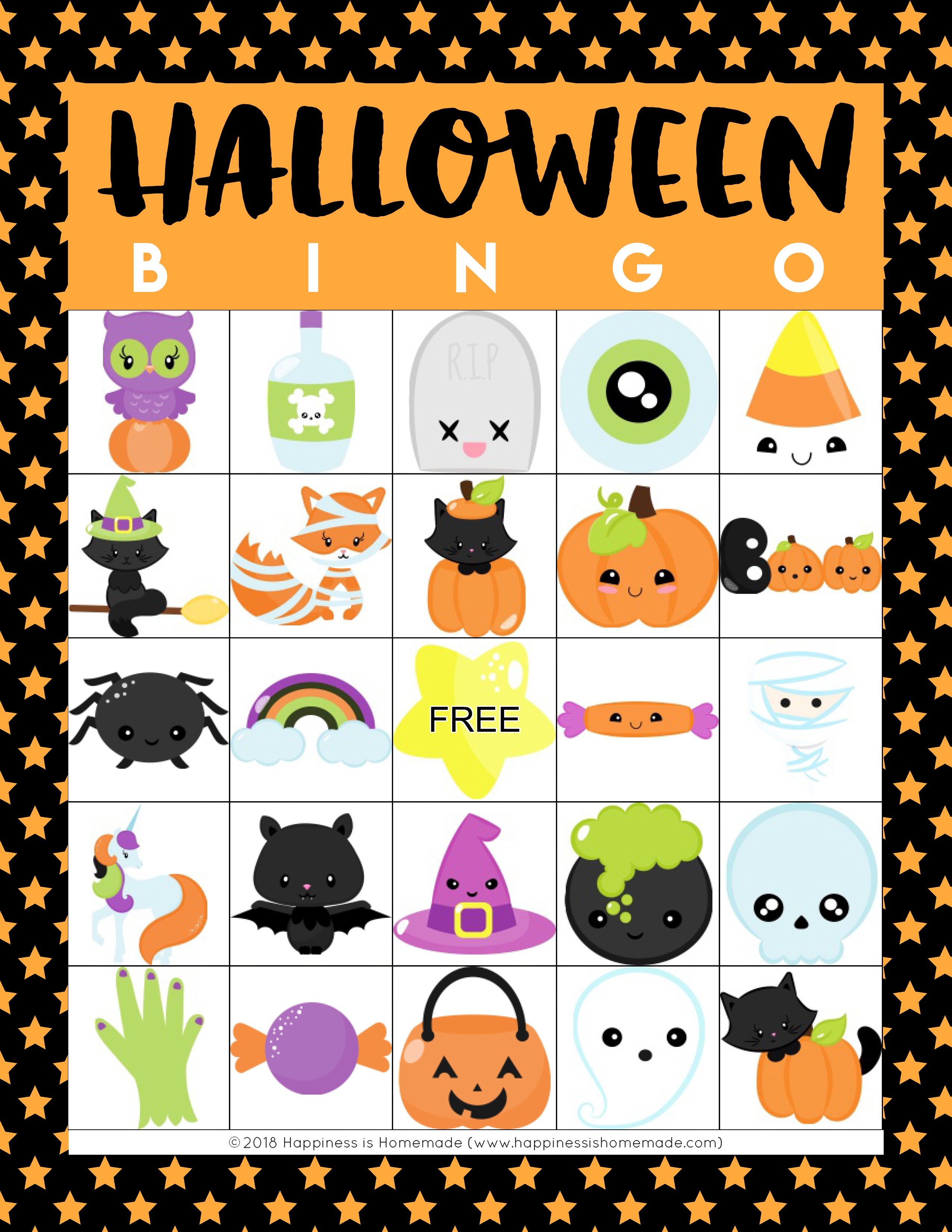 Halloween Bingo Game Patterns Game News Update 2023