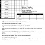 Printable Logic Puzzles Bnuauypi | Children's Arts & Crafts | Puzzle   Free Printable Logic Puzzles