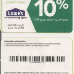 Printable Lowes Coupon 20% Off &10 Off Codes December 2016 | Stuff   Lowes Coupons 20 Free Printable