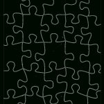 Printable Puzzle Pieces Template | Lovetoknow   Free Printable Blank Jigsaw Puzzle Pieces