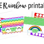 Printable Rainbow Activity – The Love Notes Blog   Free Rainbow Printables