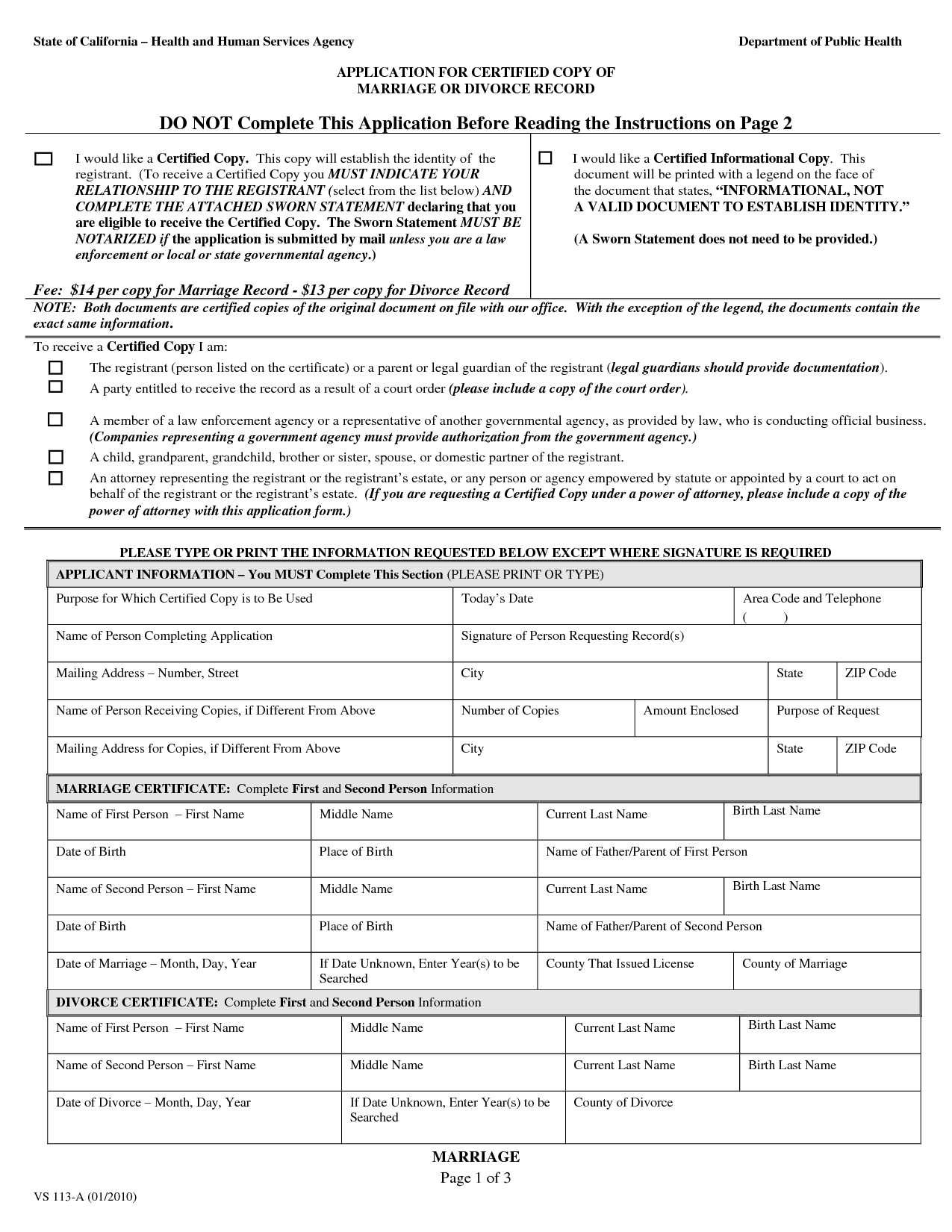 Printable Sample Divorce Documents Form | Laywers Template Forms - Free Printable Divorce Papers For Illinois