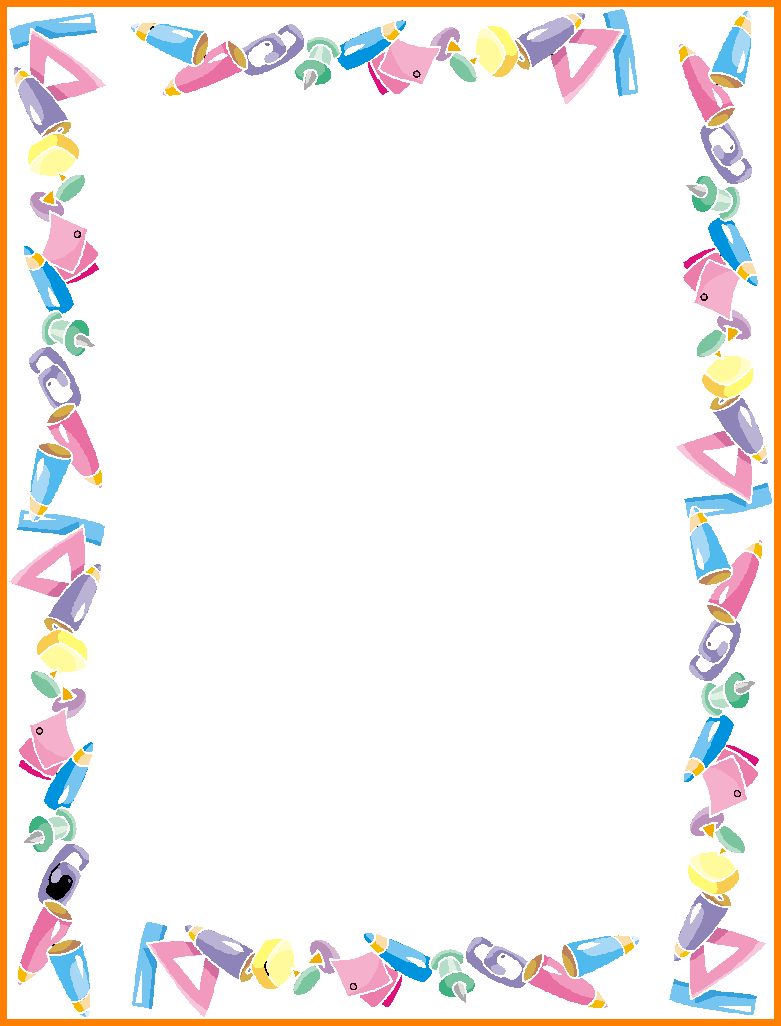 Free Printable School Stationery Borders Free Printable