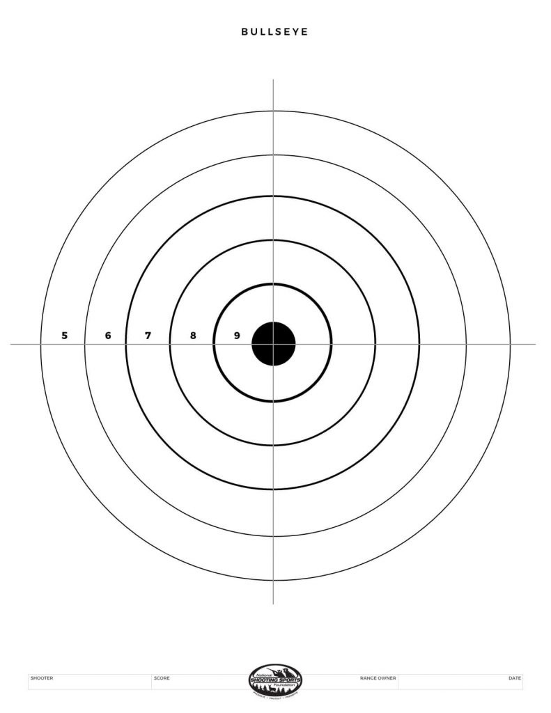 Free Printable Nra 25 Targets Free Printable