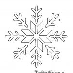 Printable Snowflakes Stencils Snowflake Stencil 09 | Sharpie Diy   Free Printable Snowflake Patterns