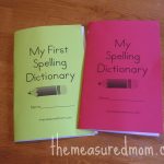 Printable Spelling Dictionary For Kids | Free Cute Printables   My Spelling Dictionary Printable Free