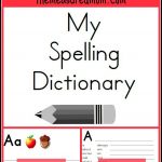 Printable Spelling Dictionary For Kids | Free Printables   Free Printable Picture Dictionary For Kids