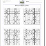 Printable Sudoku Free   Free Printable Sudoku 6 Per Page