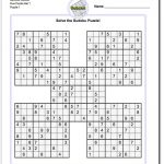 Printable Sudoku Samurai! Give These Puzzles A Try, And You'll Be   Free Printable Sudoku Books