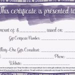 Printable Thirty One Gift Certificate For Your Thirty One Biz   Free Printable Gift Certificates
