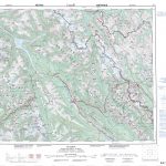 Printable Topographic Map Of Golden 082N, Ab   Free Printable Topo Maps