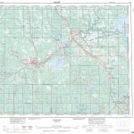 Printable Topographic Map Of Timmins 042A, On   Free Printable Topo Maps