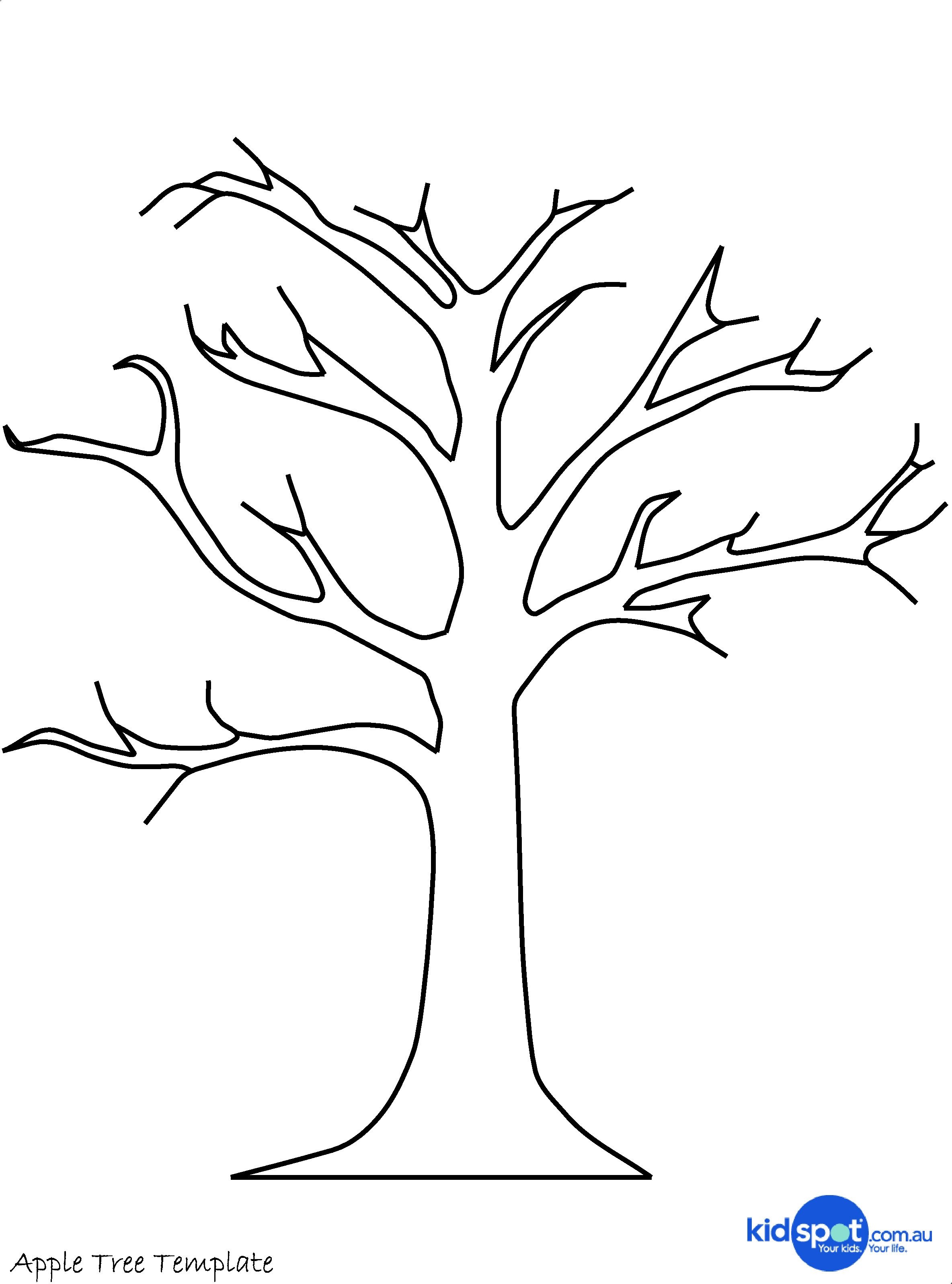 printable-tree-outline