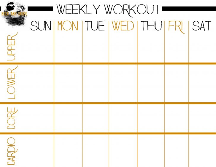 Free Printable Workout Routines