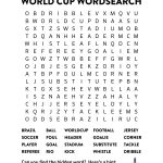 Printable World Cup Word Search   Learning Liftoff   French Word Searches Free Printable