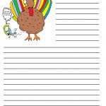 Printable Writing Papers For Thanksgiving – Happy Easter   Free Printable Thanksgiving Writing Paper