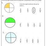 Printables. First Grade Fractions Worksheets. Lemonlilyfestival   Free Printable First Grade Fraction Worksheets