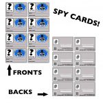 Psst  Free Printable Spy Identification Cards | Party Fun Box   Free Printable Child Identification Card