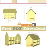Purple Martin Bird House Plans 16 Units   Pdf Download | Woodworking   Free Printable Purple Martin House Plans