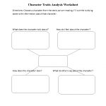 Reading Worksheets | Character Traits Worksheets   Free Printable Character Traits Graphic Organizer