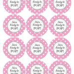 Ready To Pop Printable Labels Free | Baby Shower Ideas | Baby Shower   Free Printable Ready To Pop Popcorn Labels