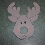 Reindeer Lollipop Card Tutorial | Create It Stitchery   Free Printable Reindeer Lollipop Template