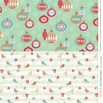 Retro Festive Free Printables From Papercraft Inspirations 145   Free Printable Scrapbook Paper Christmas
