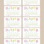 Review Free Printable Diaper Raffle Tickets For Baby Shower   Ideas   Free Printable Diaper Raffle Ticket Template Download
