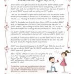 Right Left Bridal Shower Game   Free Printable Left Right Game