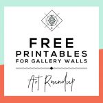 Roundup: Free Printables For Gallery Walls • Little Gold Pixel   Free Printable Art Pictures