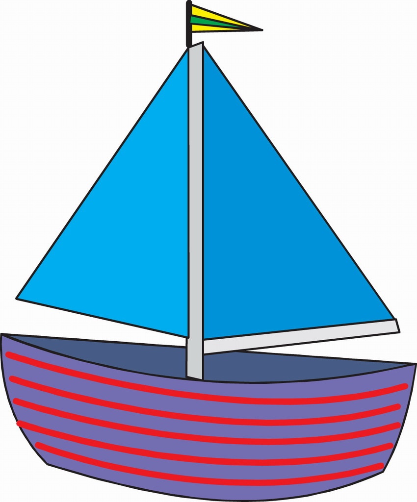 Sailboat Drawing For Kids | Free Download Best Sailboat Drawing For - Free Printable Sailboat Template