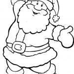 Santa Coloring Pictures Free   Google Search | Grafomotorno | Santa   Santa Coloring Pages Printable Free