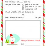 Santa Letters: 10 Free Printable Letters To Santa | Mistletoes   Free Printable Letters From Santa