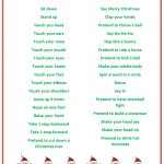 Santa Says Game For Christmas Parties {Free Printable} | Kid Blogger   Free Printable Christmas Family Games