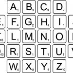 Scrabble Name | Eng | Scrabble Letters Printable, Scrabble Wall Art   Free Printable Scrabble Tiles