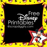 Scrapdiggity Free Disney Printables! Great For The Classroom   Free Disney Printables