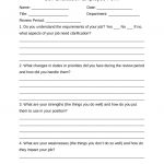 Self Evaluation Employee Form | Eforms – Free Fillable Forms   Free Employee Self Evaluation Forms Printable