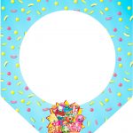 Shopkins: Free Party Printables.   Oh My Fiesta! In English   Shopkins Banner Printable Free